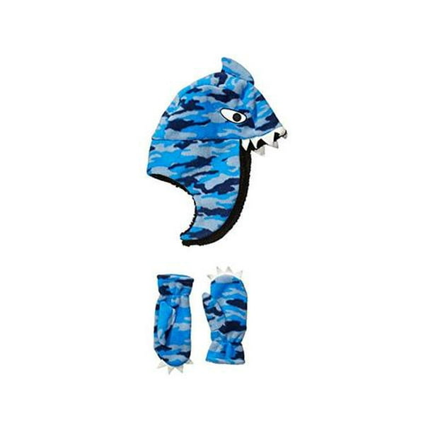 Spotted Zebra Boys Fleece Hat Mittens Cold Weather Accessories Sets